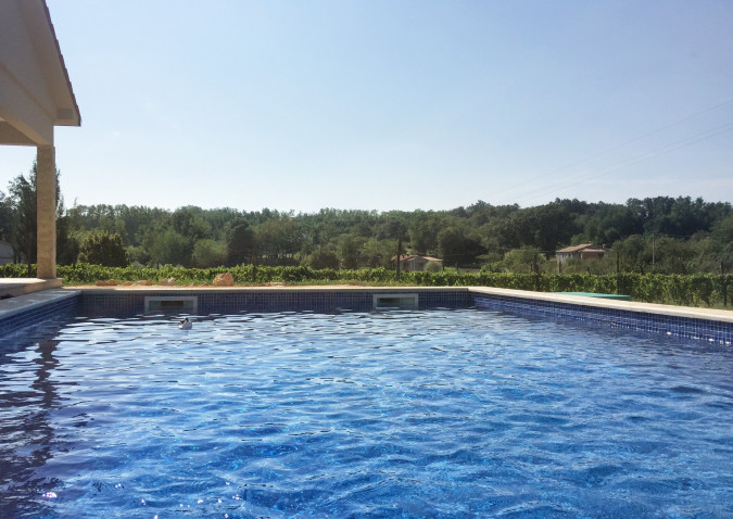 Aussenbereich, Villa Meadow mit beheiztem Pool in Županići, Istrien, Kroatien Županići